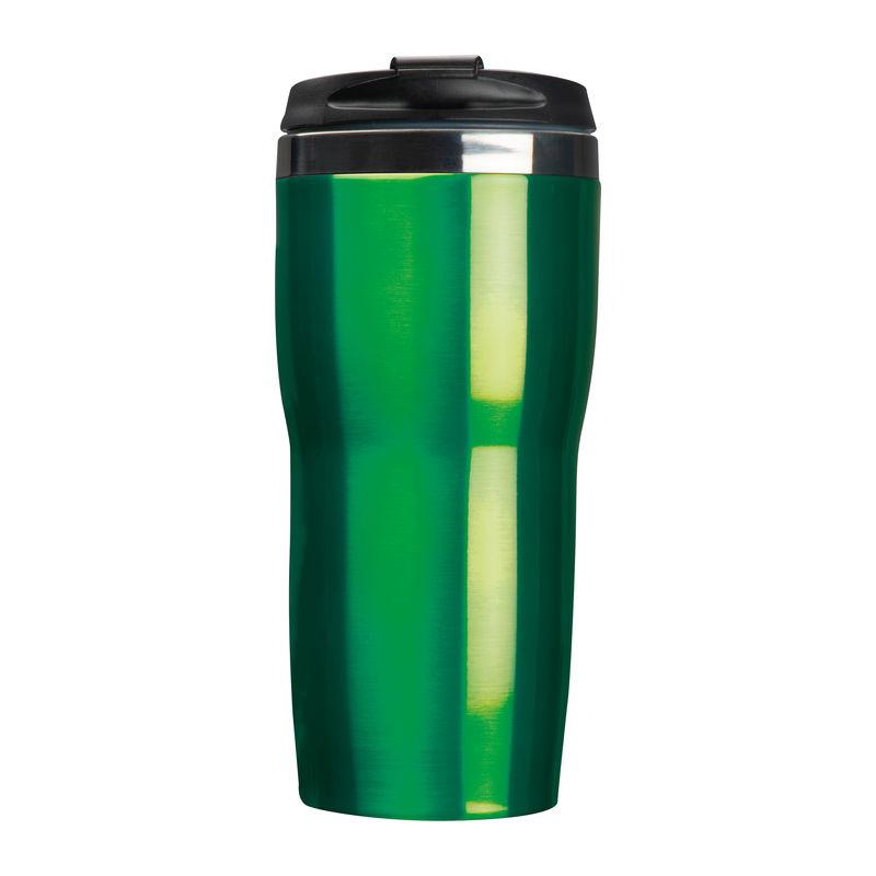 Cană termos cu perete dublu Verde