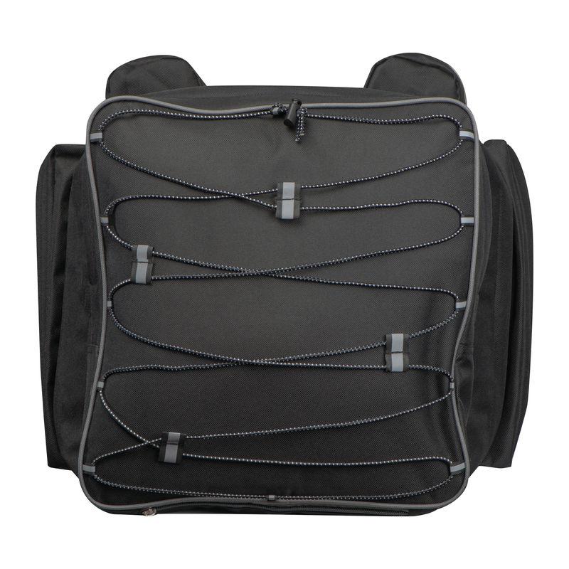 Geantă șa pentru bicicletă Negru