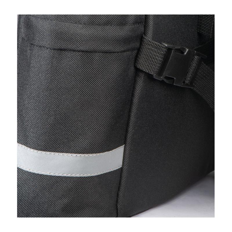 Geantă șa pentru bicicletă Negru