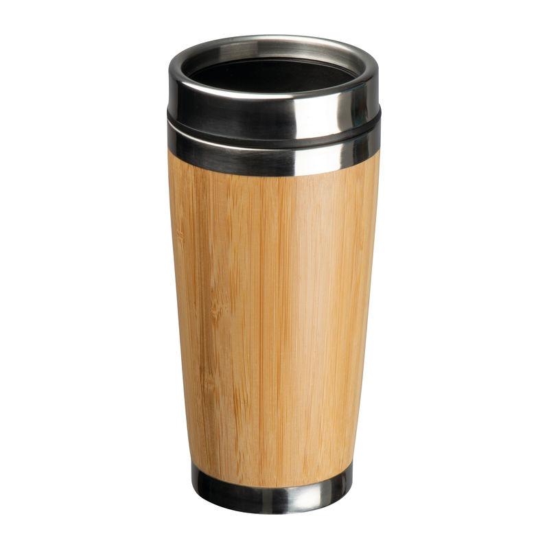 Set cană și sticlă termos Beige