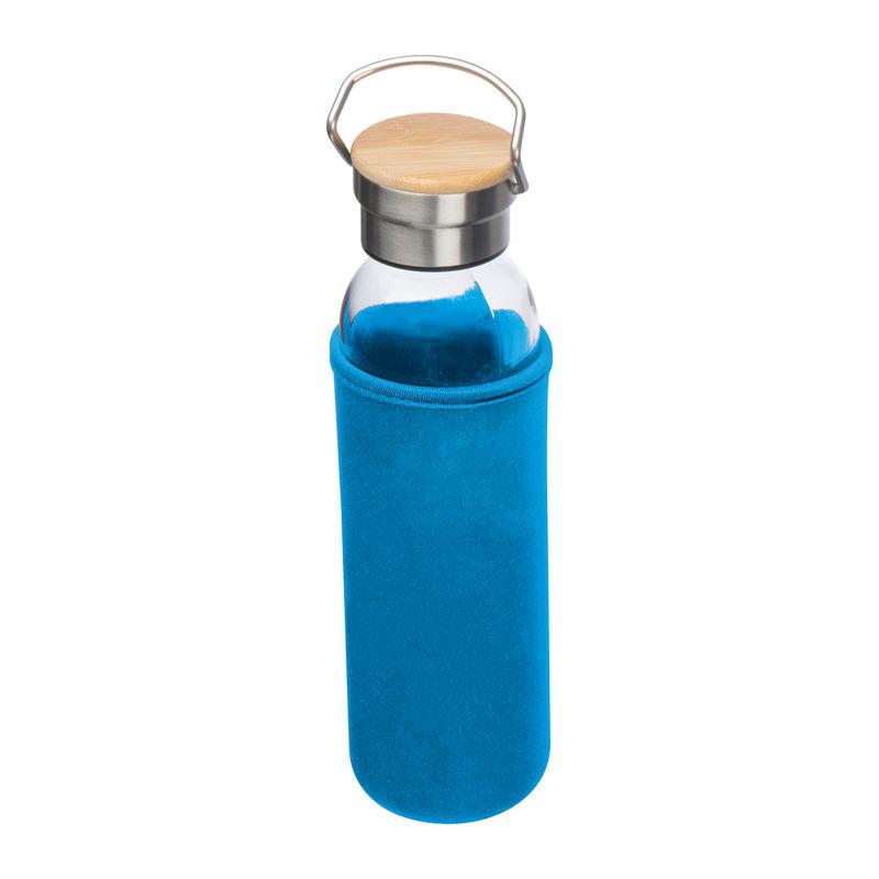 Sticlă de băut cu husă neopren Light Blue