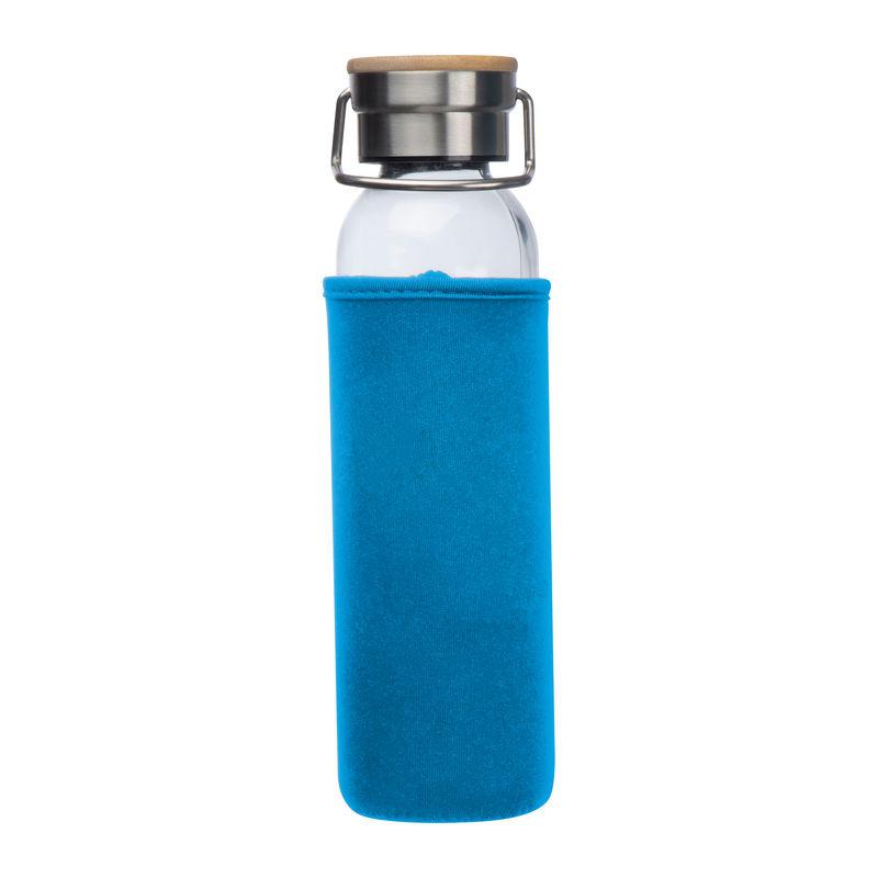 Sticlă de băut cu husă neopren Light Blue