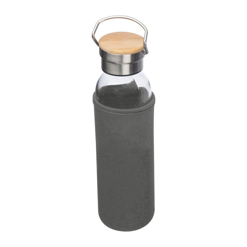 Sticlă de băut cu husă neopren Gri