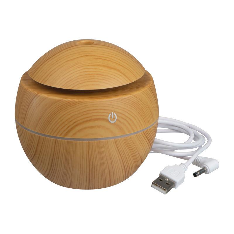 Umidificator pentru aromă cu lumină LED Maro