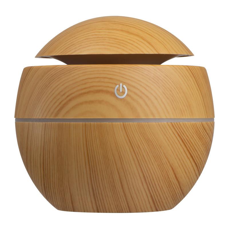 Umidificator pentru aromă cu lumină LED Maro