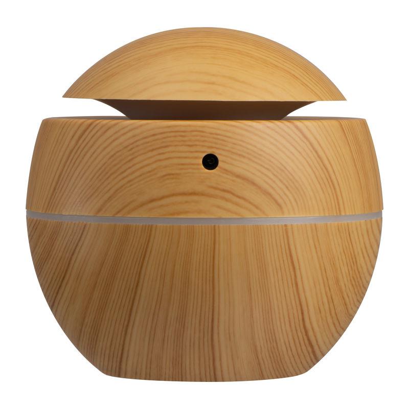 Umidificator pentru aromă cu lumină LED Maro