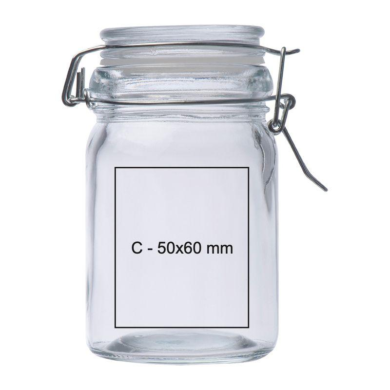 Borcan cu capac blocabil, 200 ml Mixt