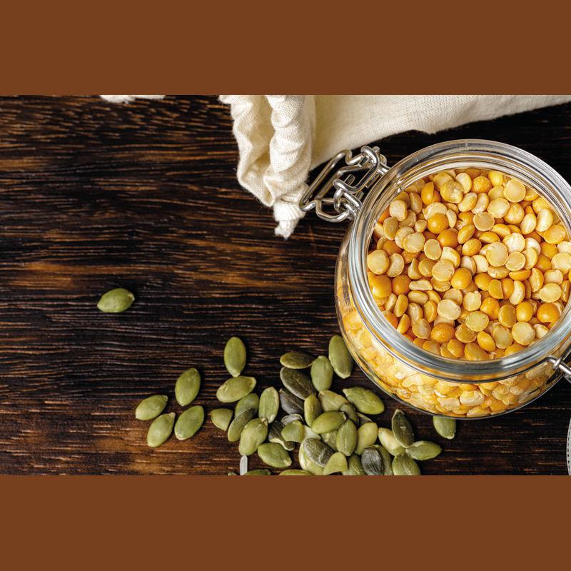 Borcan cu capac blocabil, 400 ml Mixt