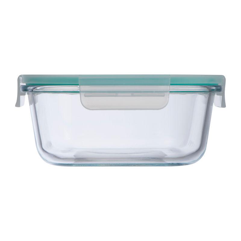 Caserola din sticlă cu capac din plastic Mixt
