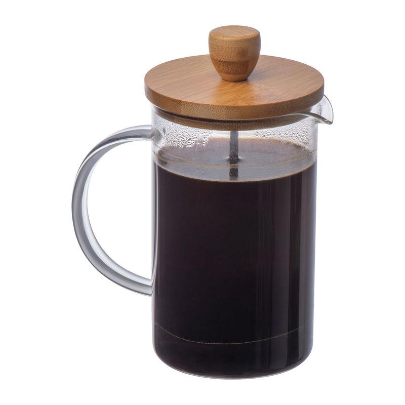 Filtru cafea/ceai cu capac din bambus Mixt