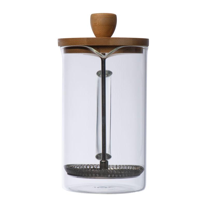 Filtru cafea/ceai cu capac din bambus Mixt