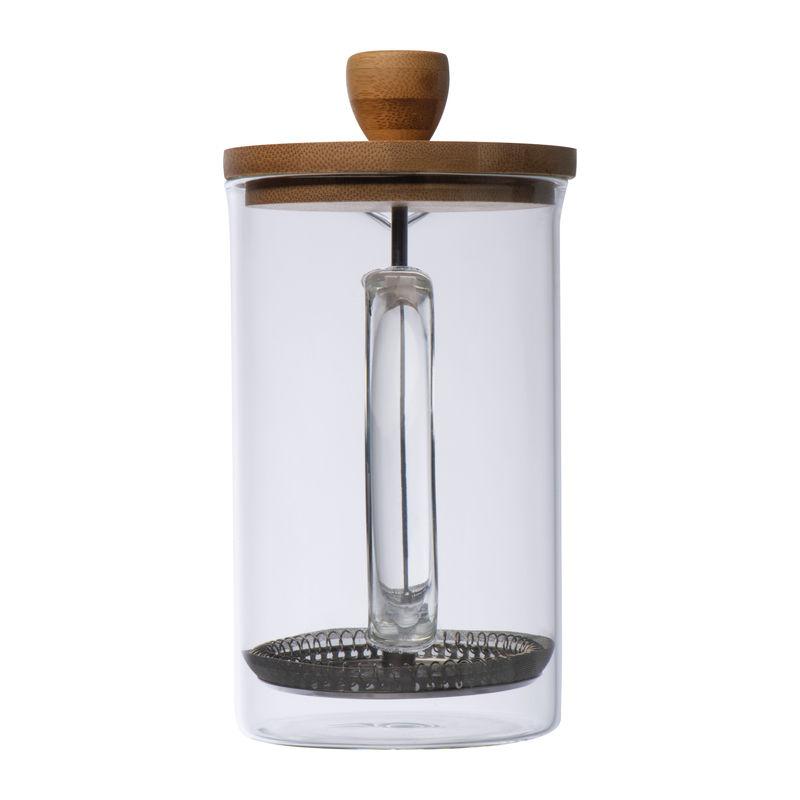 Filtru cafea/ceai cu capac din bambus Mixt