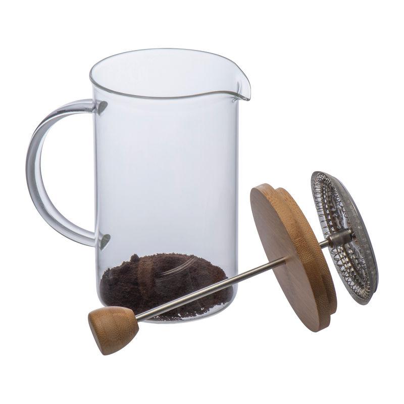 Filtru cafea/ceai cu capac din bambus Mixt