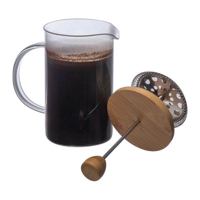Filtru cafea/ceai cu capac din bambus Mixt