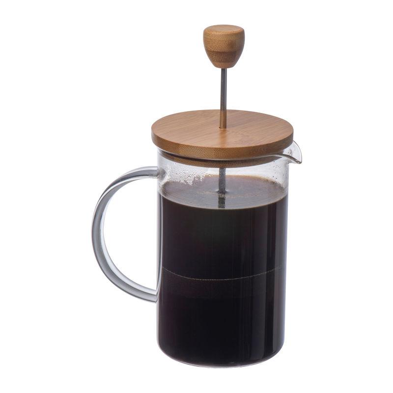 Filtru cafea/ceai cu capac din bambus Mixt