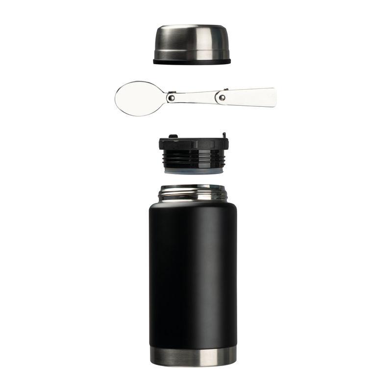 Caserola alimentară cu perete dublu, 750 ml Negru
