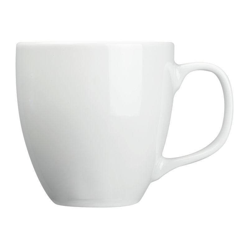 Cană porțelan 400 ml Alb