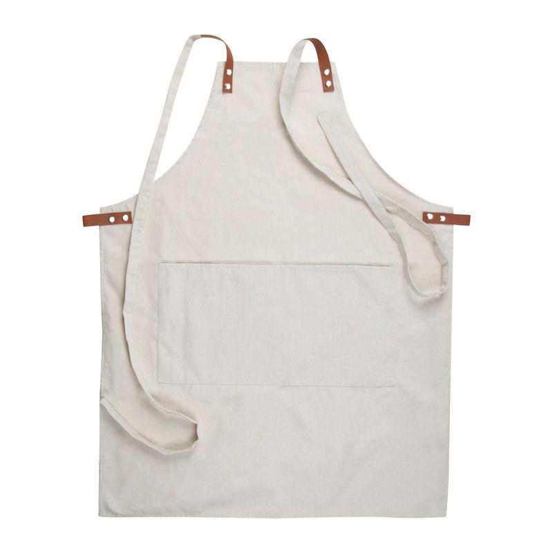 Șorț din bumbac, 340 g Beige