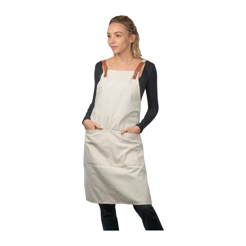 Șorț din bumbac, 340 g Beige