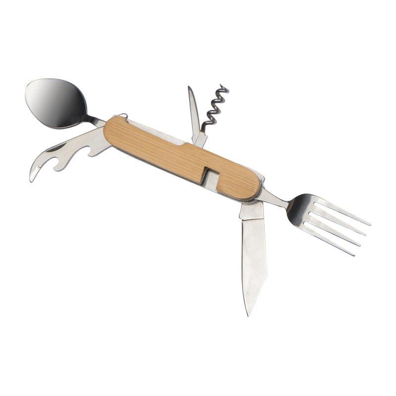Briceag multifuncțional pentru camping Beige
