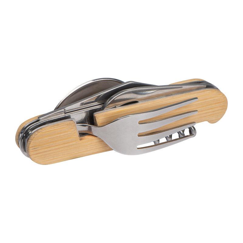 Briceag multifuncțional pentru camping Beige