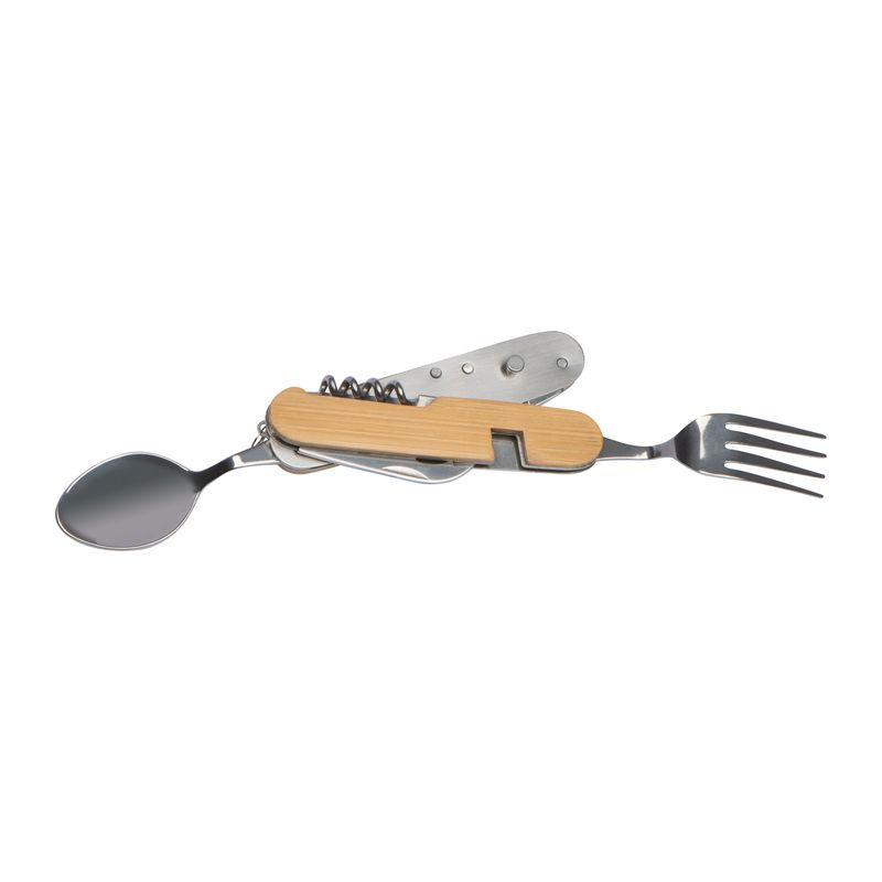 Briceag multifuncțional pentru camping Beige