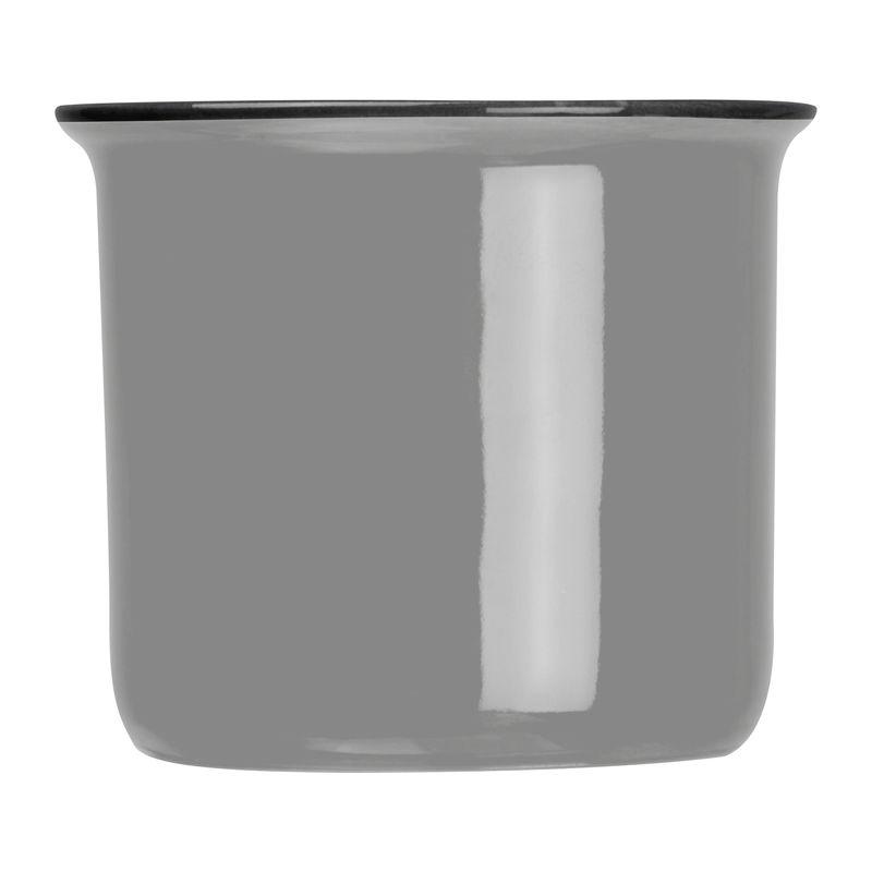 Cană ceramică espresso, 60 ml Gri