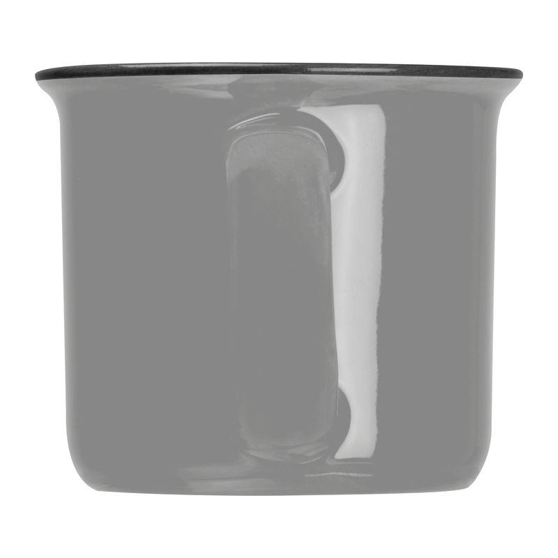 Cană ceramică espresso, 60 ml Gri