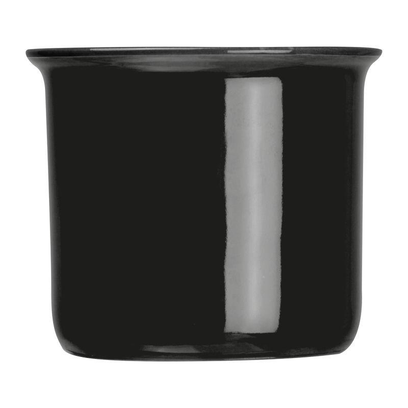 Cană ceramică espresso, 60 ml Negru