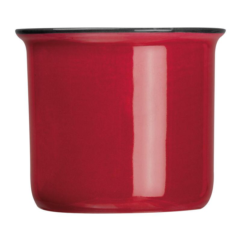 Cană ceramică espresso, 60 ml Roșu