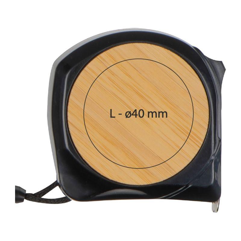 Ruletă de 5 m Negru