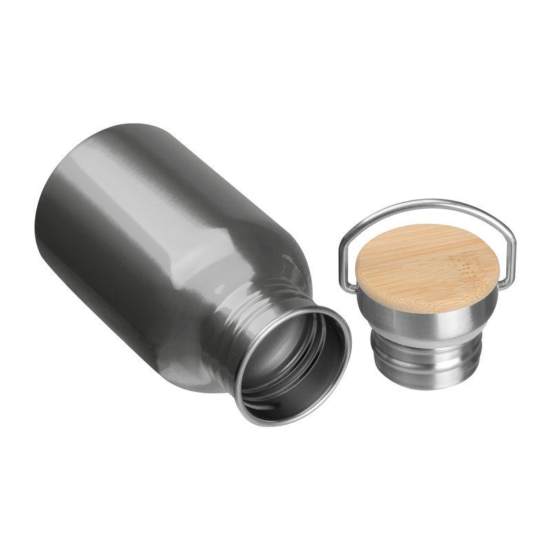 Set cadou cu caserolă și sticlă Negru