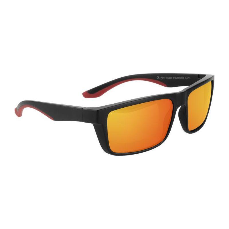 Ochelari de soare sport polarizați Schwarzwolf cu lentile colorate Negru