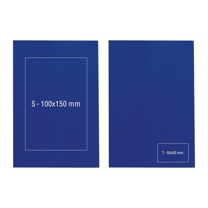 Caiet A5 cu pătrățele Albastru