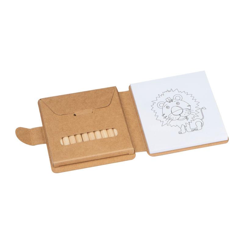 Carte de colorat ecologic Beige