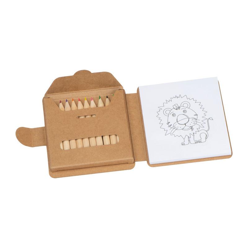 Carte de colorat ecologic Beige