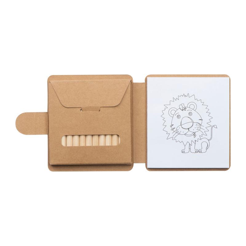 Carte de colorat ecologic Beige