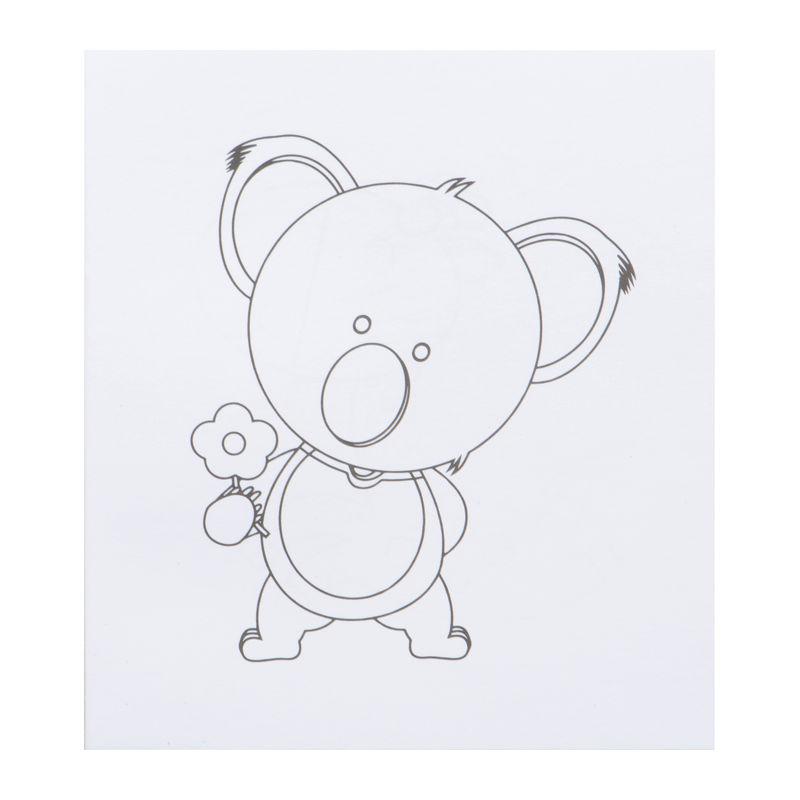 Carte de colorat ecologic Beige