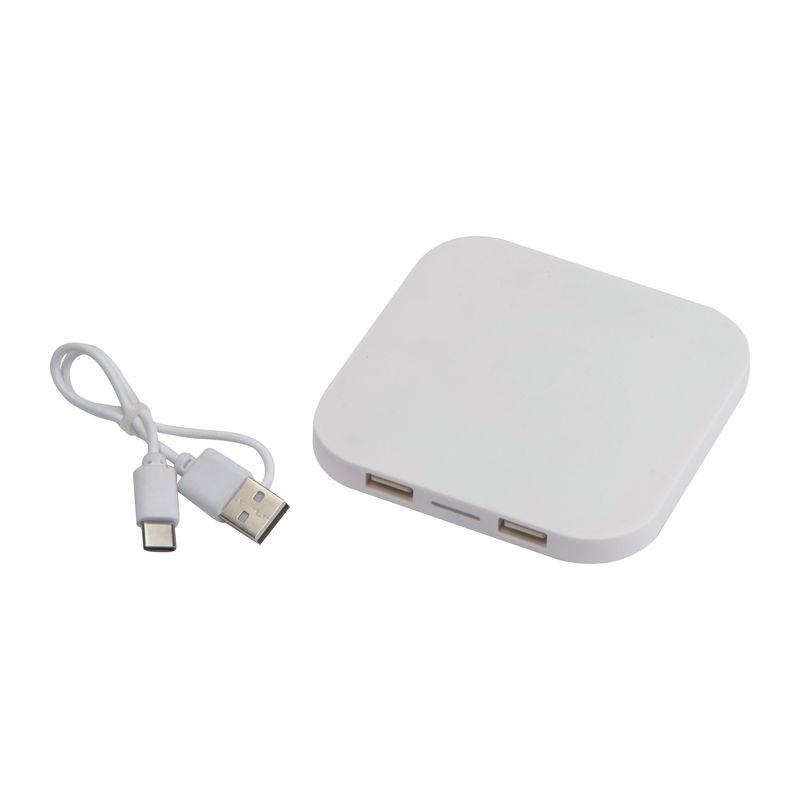 Încărcător USB wireless Alb