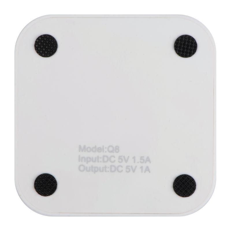 Încărcător USB wireless Alb