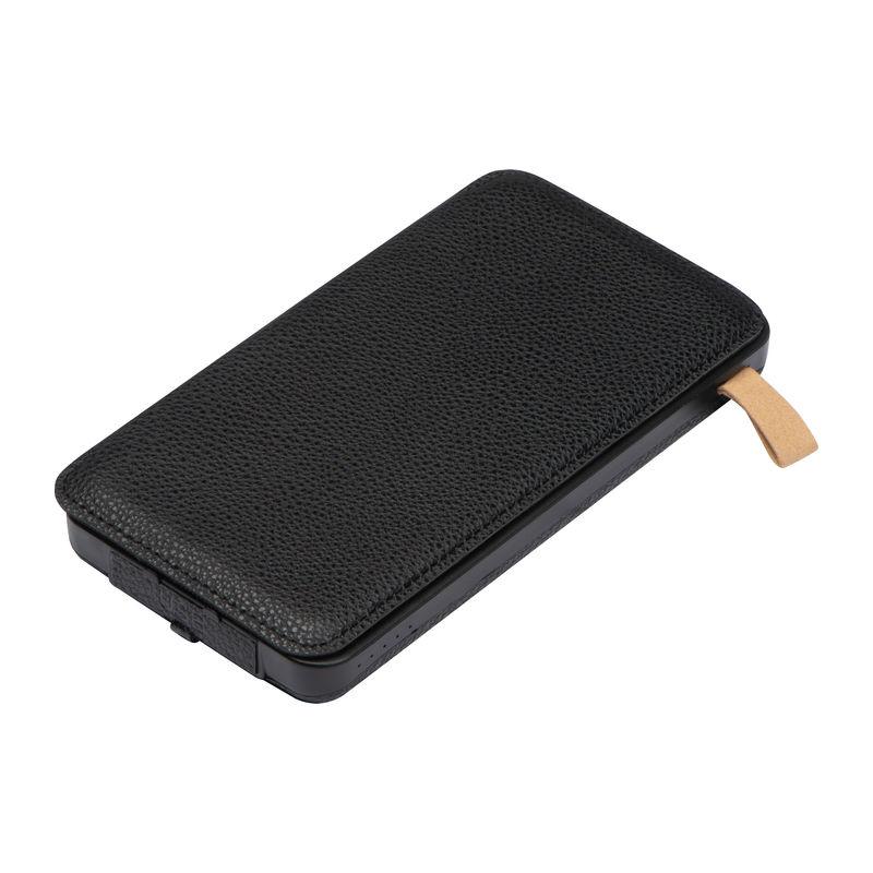 Powerbank solar de 8000mAh Negru