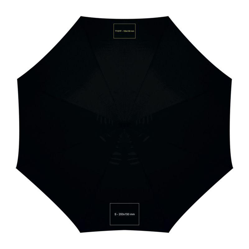 Umbrelă XXL Negru