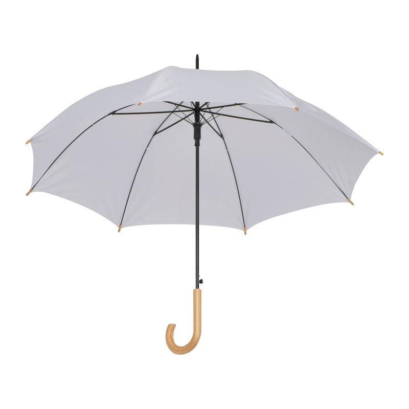 Umbrelă automată Alb