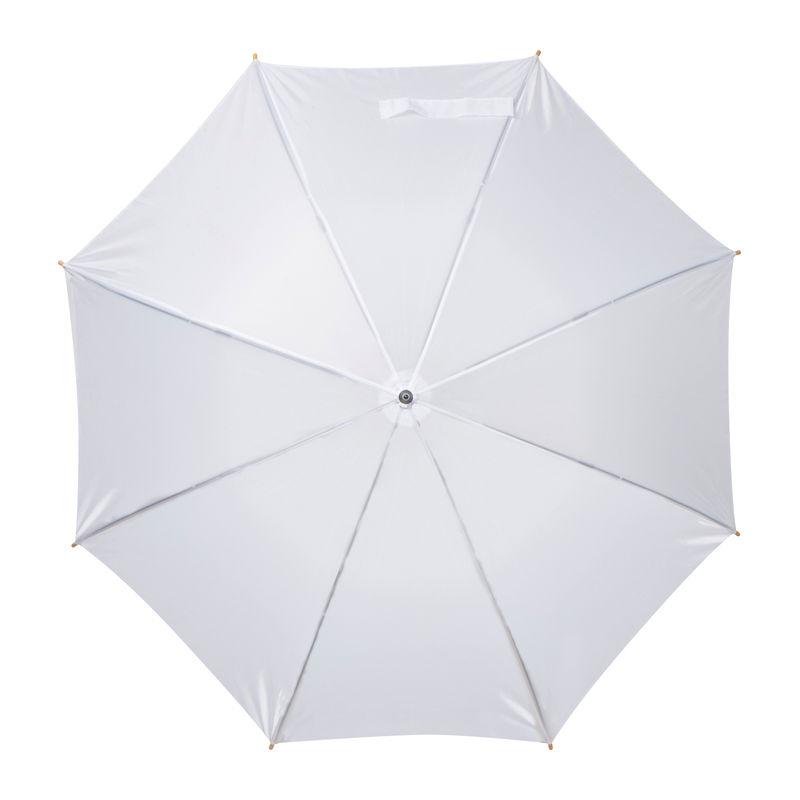 Umbrelă automată Alb