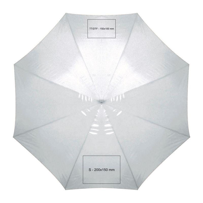 Umbrelă automată Alb