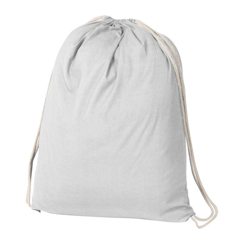 Rucsac sport din bumbac Alb