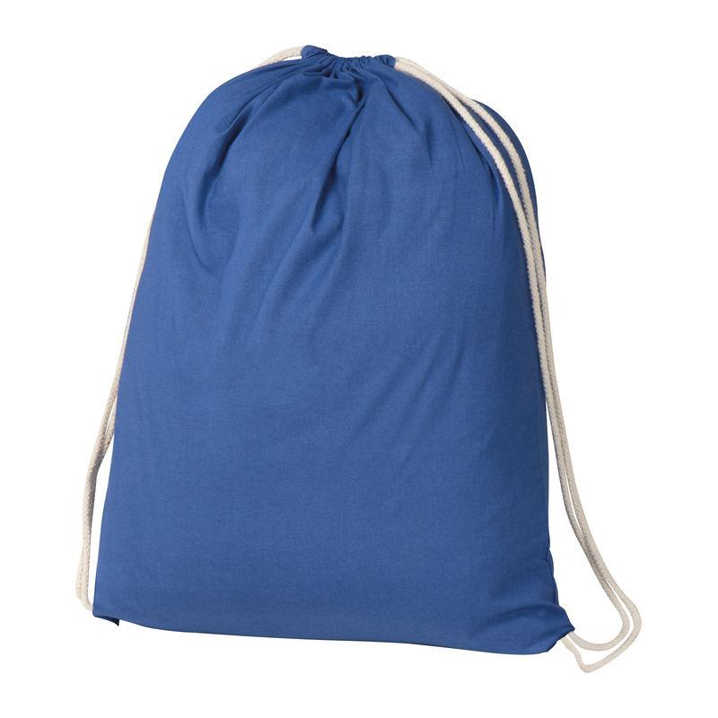 Rucsac sport din bumbac Albastru