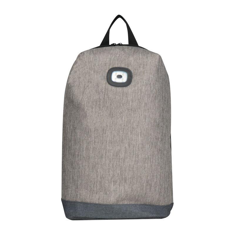 Rucsac cu lumină LED integrat Gri-Argintiu