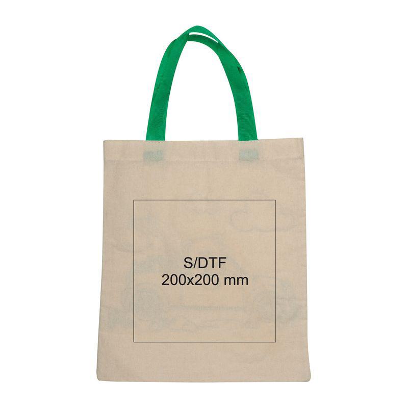 Geantă de bumbac 120 g/m²cu creioane colorate Beige