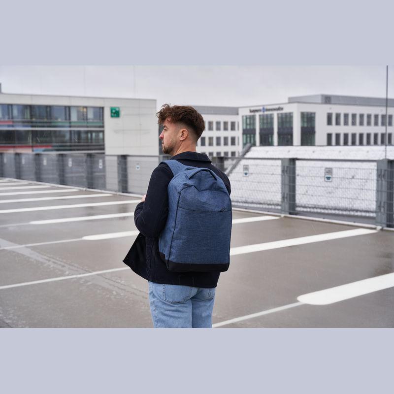 Rucsac laptop din poliester Albastru